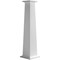Ekena Millwork Craftsman Classic Square Tapered Smooth PVC Column, Standard Capital & Standard Base CC2004ETPCSCS - alternate 1